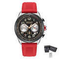 MEGIR Men Watches Luxury Quartz Wristwatch Gray Waterproof Military Sports Chronograph Silicone Strap Clock Montre Homme 2230