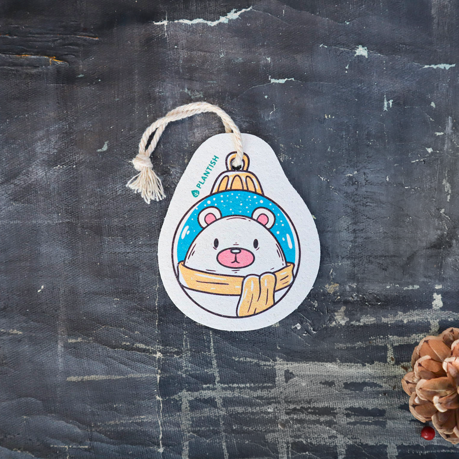 Ornament Polar Bear - Pop Up Sponge (Holiday Exclusive)