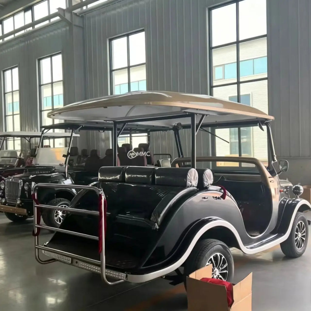 MMC 4WD Electric Golf Cart Custom Brand Solar Panels 4000/5000/7000W 48/60/72V Capacity for 2 4 6 People Modern 4WD Golf Cart