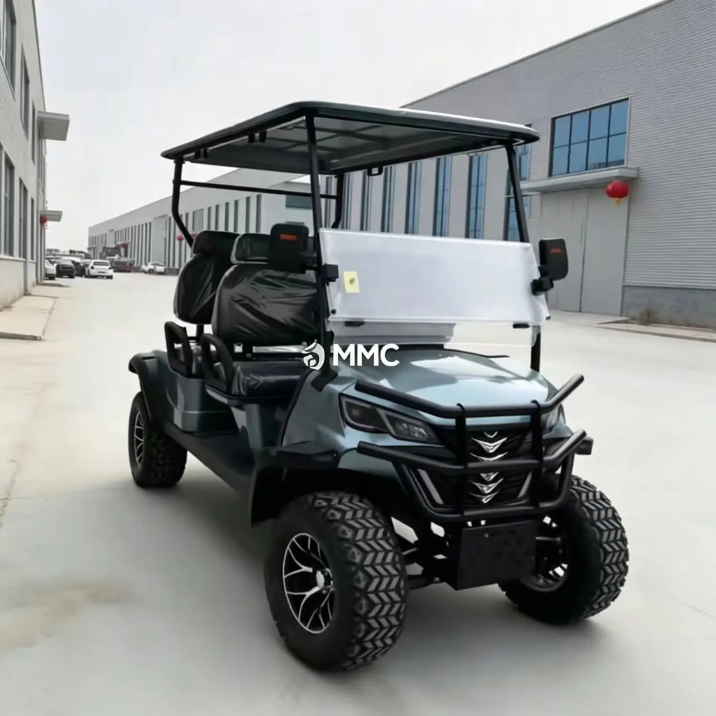 MMC 4WD Electric Golf Cart Custom Brand Solar Panels 4000/5000/7000W 48/60/72V Capacity for 2 4 6 People Modern 4WD Golf Cart