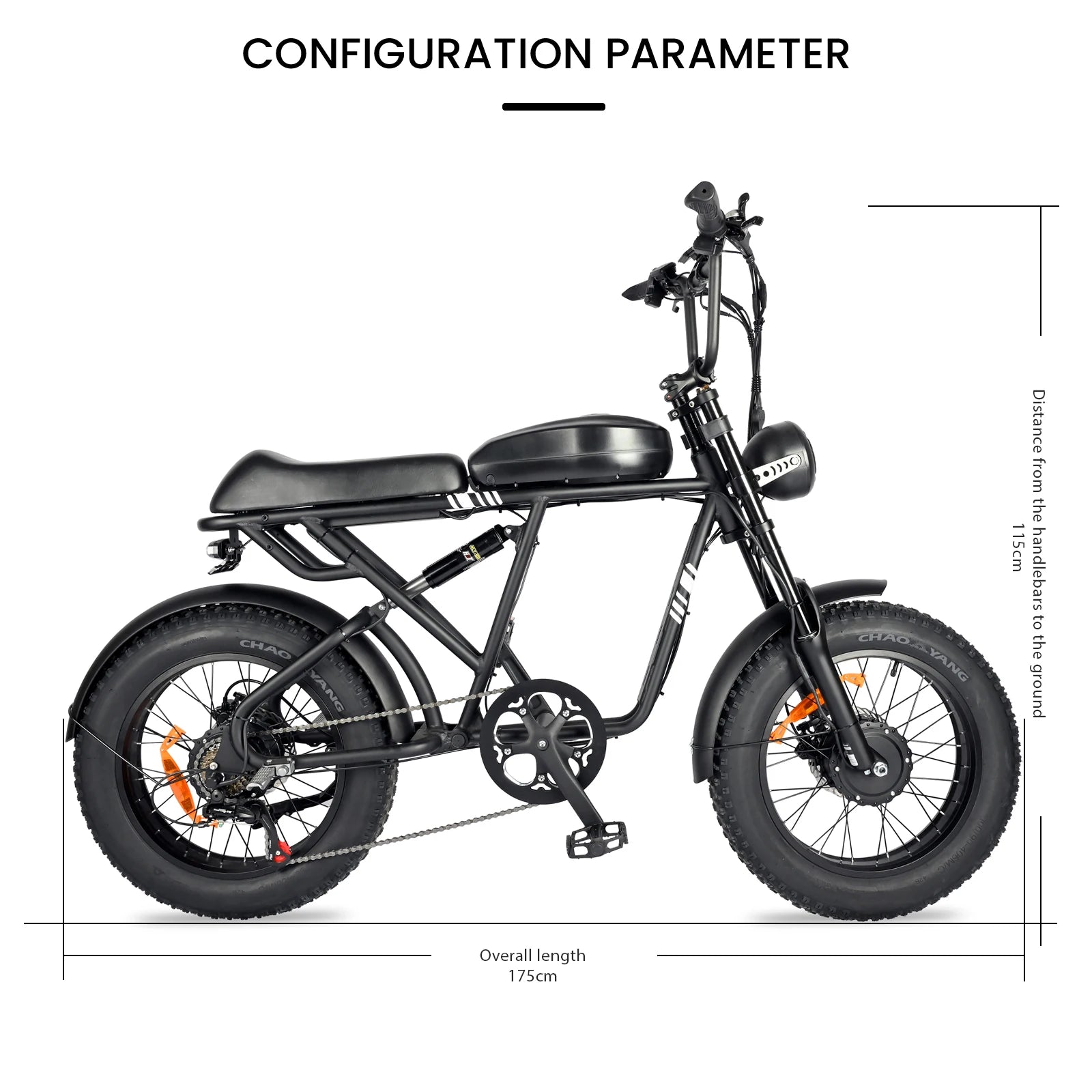 BAOLUJIE DP-2008 Electric bicycle 2000W Motor 48V2 0Ah battery City Commuter Electric Bike 20inch Tire terrain E-bike