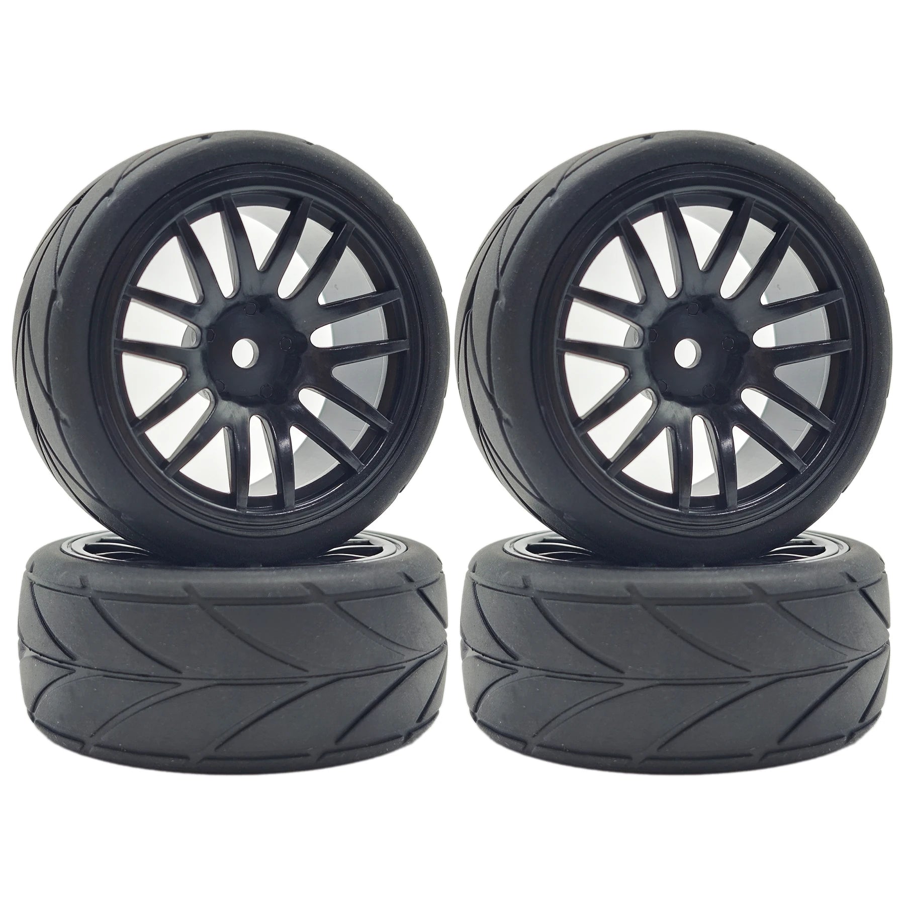 10 Pack RC on Road Car Compatible with Tamiya TT01 TT02 XV01 XV02 PTG-2 TA06 HSP HPI Kyosho - Spare Parts for Model Cars