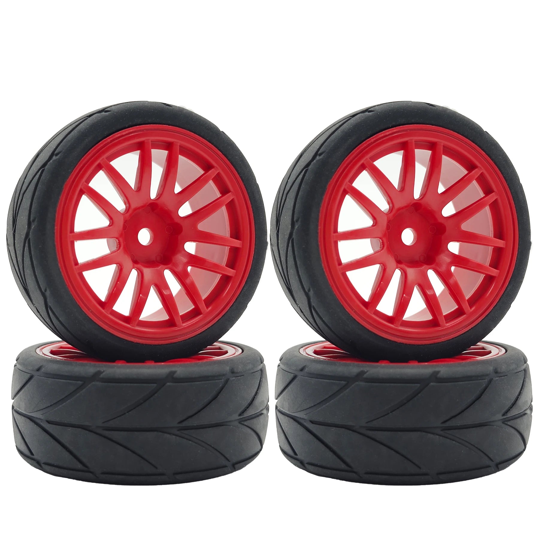 10 Pack RC on Road Car Compatible with Tamiya TT01 TT02 XV01 XV02 PTG-2 TA06 HSP HPI Kyosho - Spare Parts for Model Cars