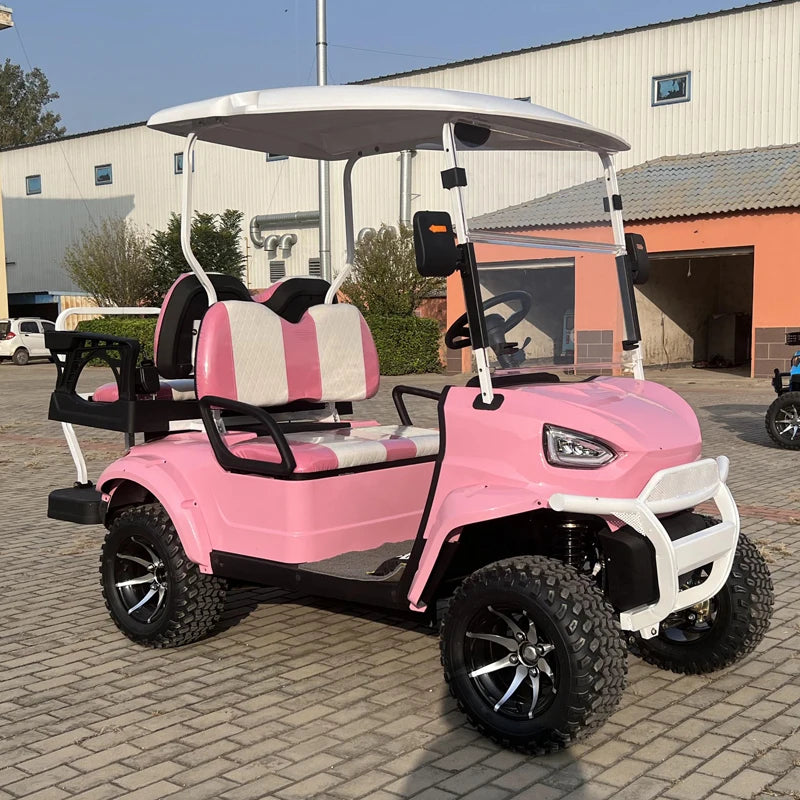 Supreme Luxury Electric Golf Cart 4WD Off-Road Vehicle 2/4/6 Seats 48V/60V/72V 4000W/5000W/7500W New Design Hunting Car