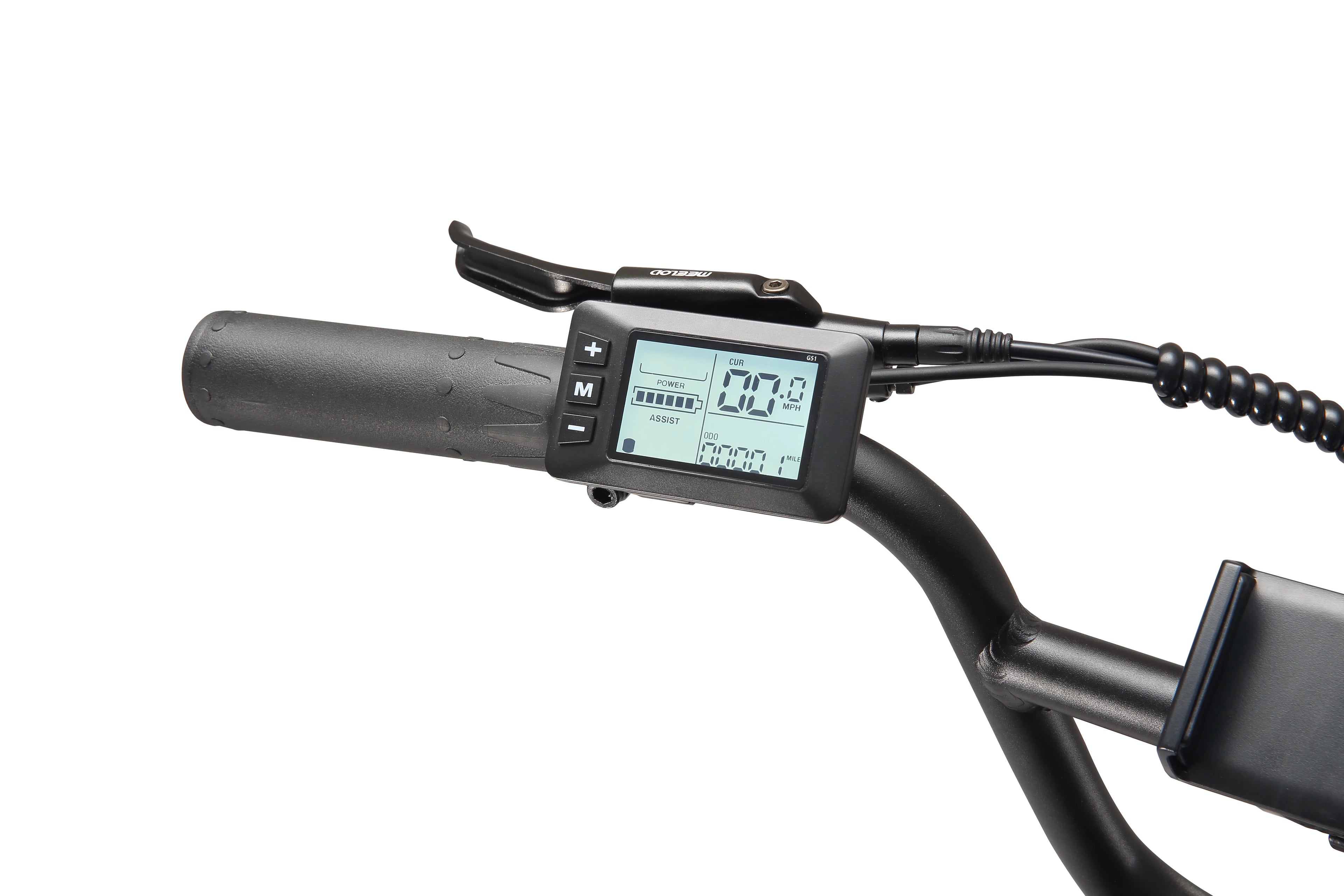 MEELOD DK300PLUS adult E-bike 1200W 48V 12.5Ah battery commute Electric Bike,20-inch Fat Tire E-Mountain bike