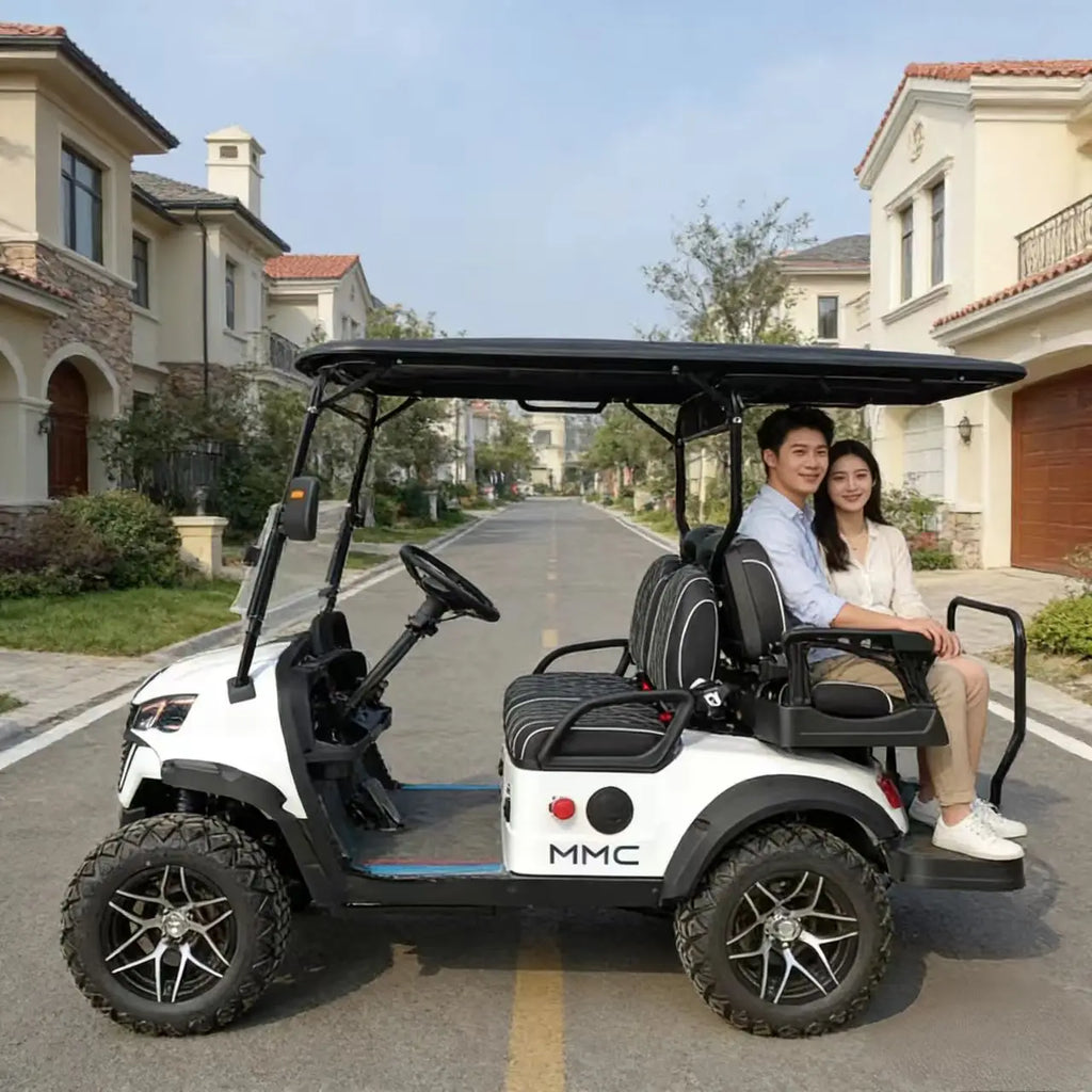 Factory Price New Model Design 48V/72v Lithium Battery Sightseeing Off-Road 4000W/5000W/7000W 2 4 6 8 Seater Electric Golf Cart