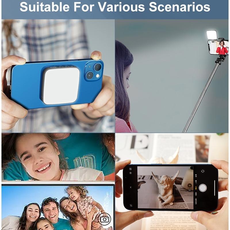 NNEIDS Portable Rechargeable Selfie Light For Laptops And Phones