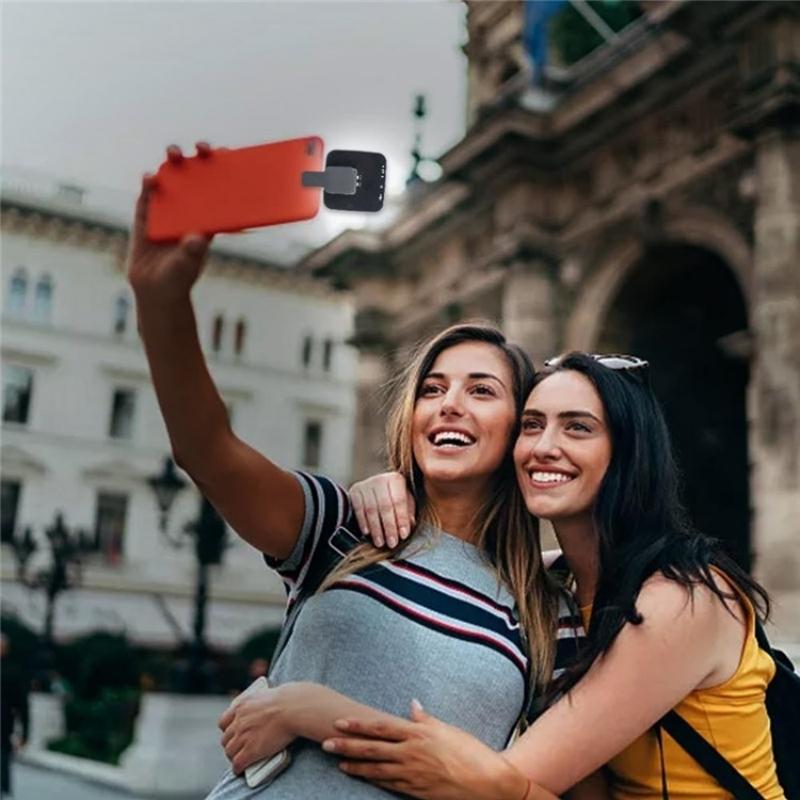 NNEIDS Portable Rechargeable Selfie Light For Laptops And Phones