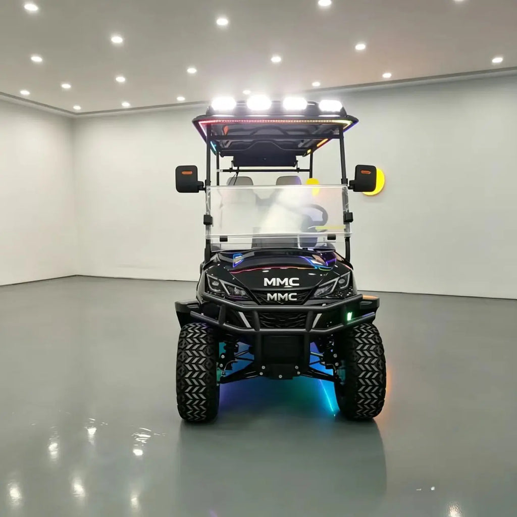 Supreme Luxury Electric Golf Cart 4WD Off-Road Vehicle 2/4/6 Seats 48V/60V/72V 4000W/5000W/7500W New Design Hunting Car