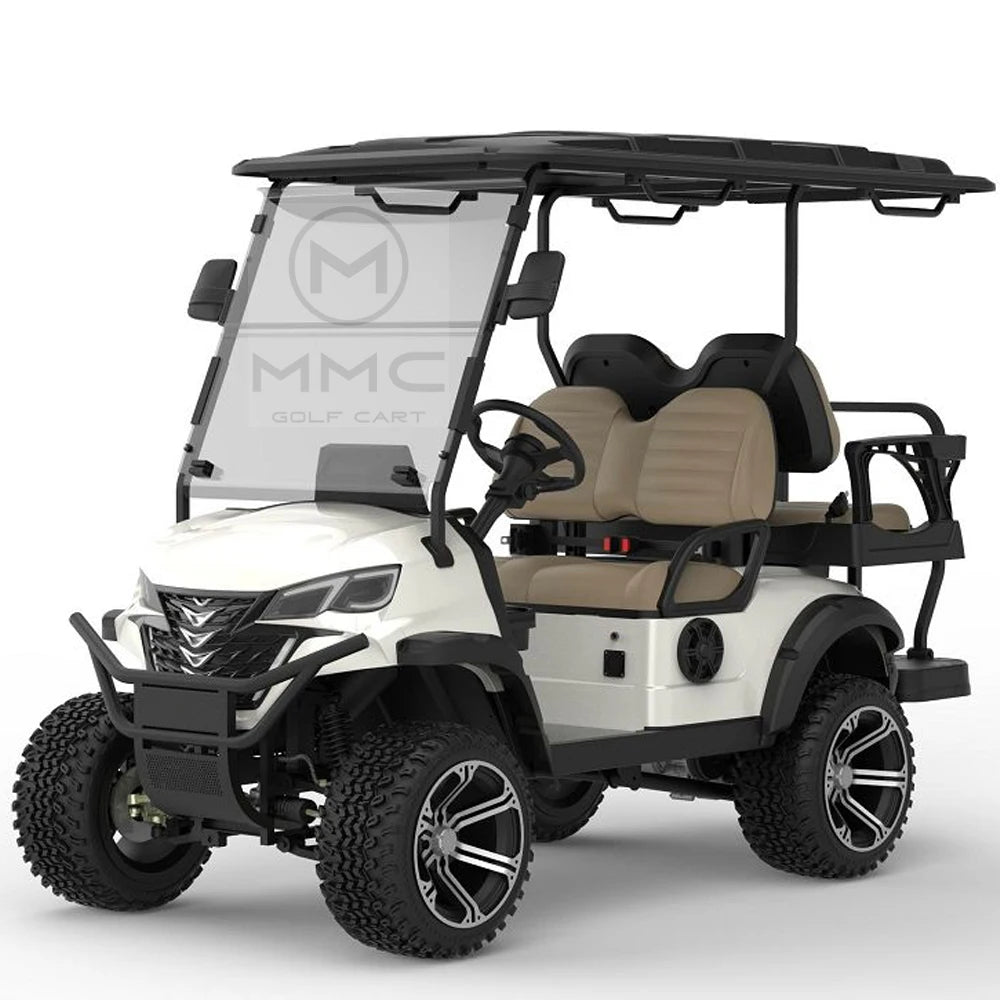 Supreme Luxury Electric Golf Cart 4WD Off-Road Vehicle 2/4/6 Seats 48V/60V/72V 4000W/5000W/7500W New Design Hunting Car