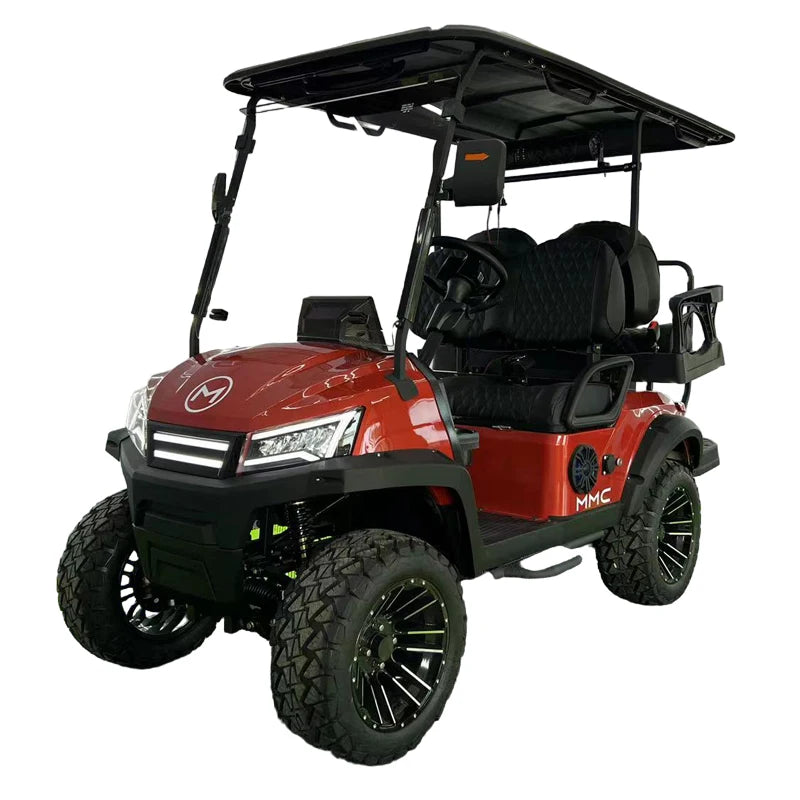 Factory Price New Model Design 48V/72v Lithium Battery Sightseeing Off-Road 4000W/5000W/7000W 2 4 6 8 Seater Electric Golf Cart