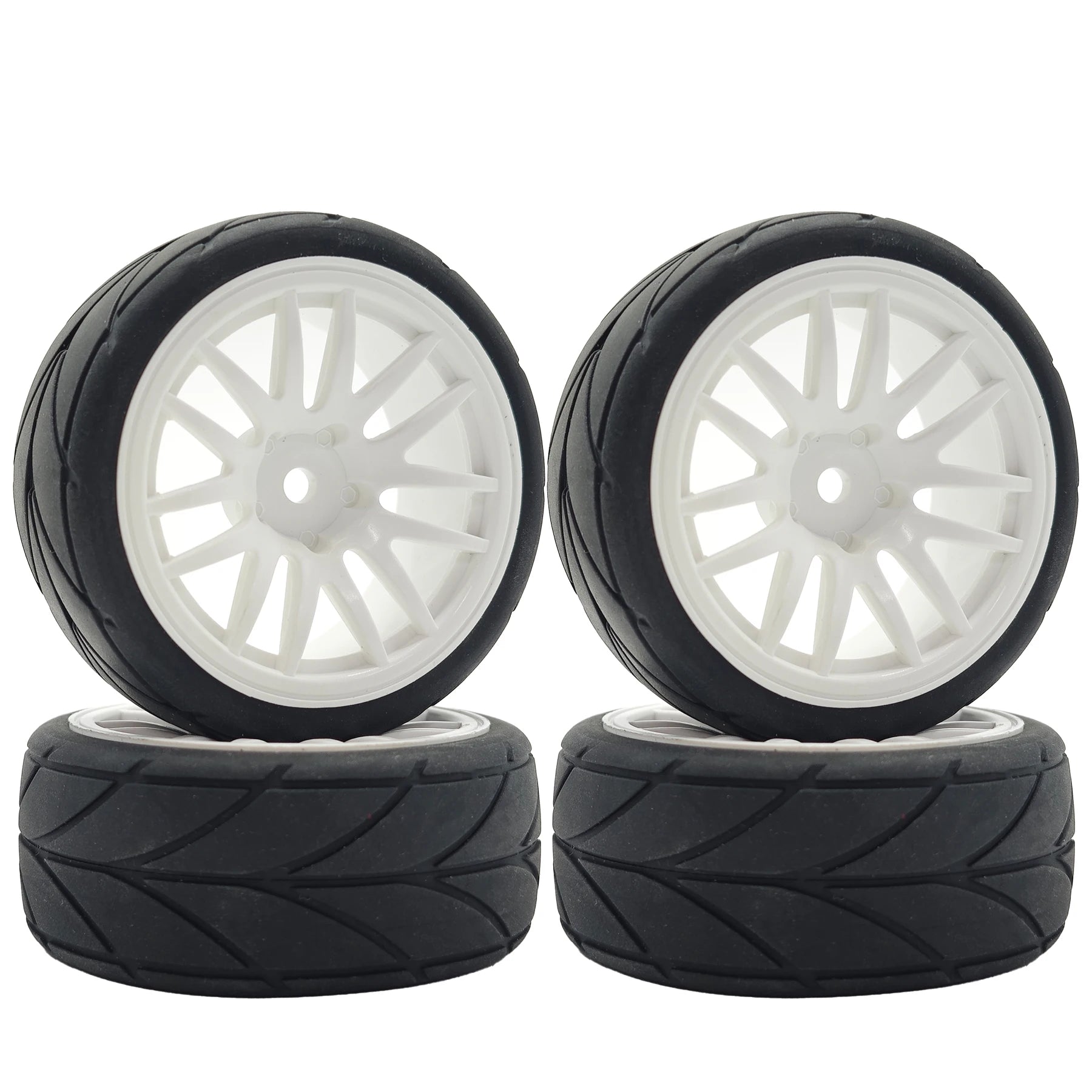 10 Pack RC on Road Car Compatible with Tamiya TT01 TT02 XV01 XV02 PTG-2 TA06 HSP HPI Kyosho - Spare Parts for Model Cars