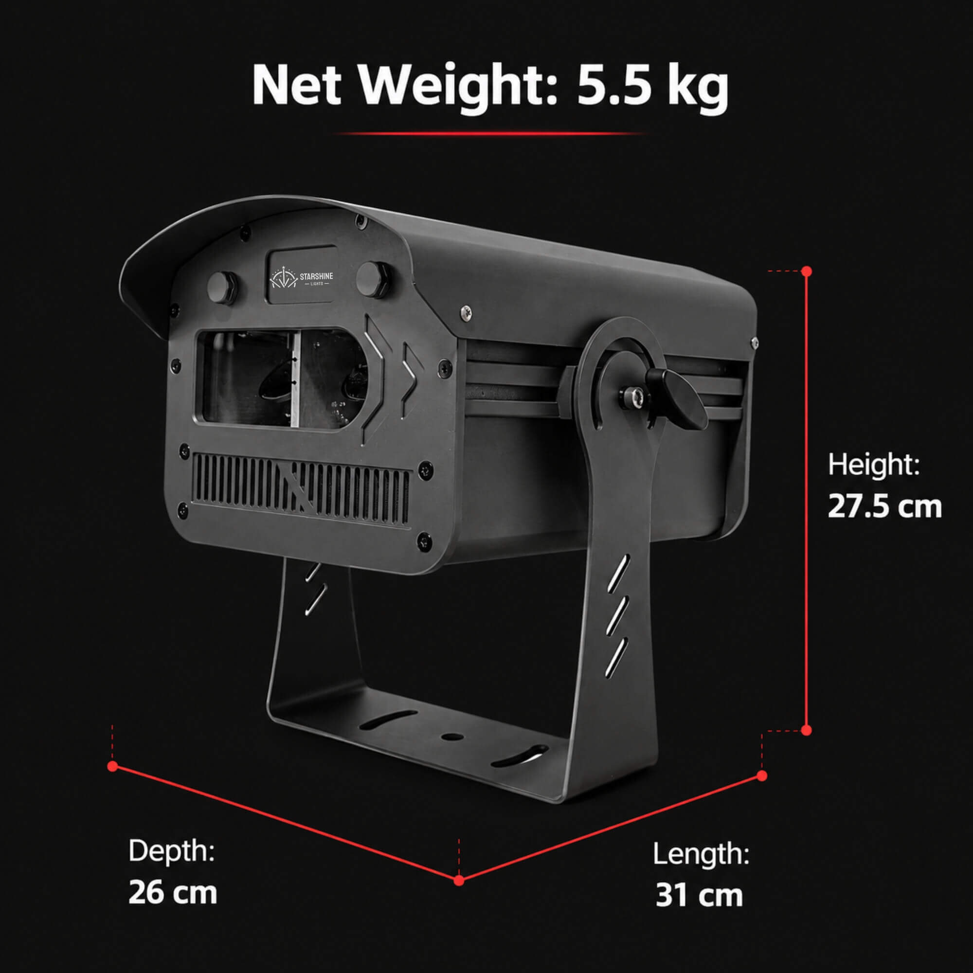 O7 DMX IP65 Outdoor Starry Sky Laser Light 6W for Gardens