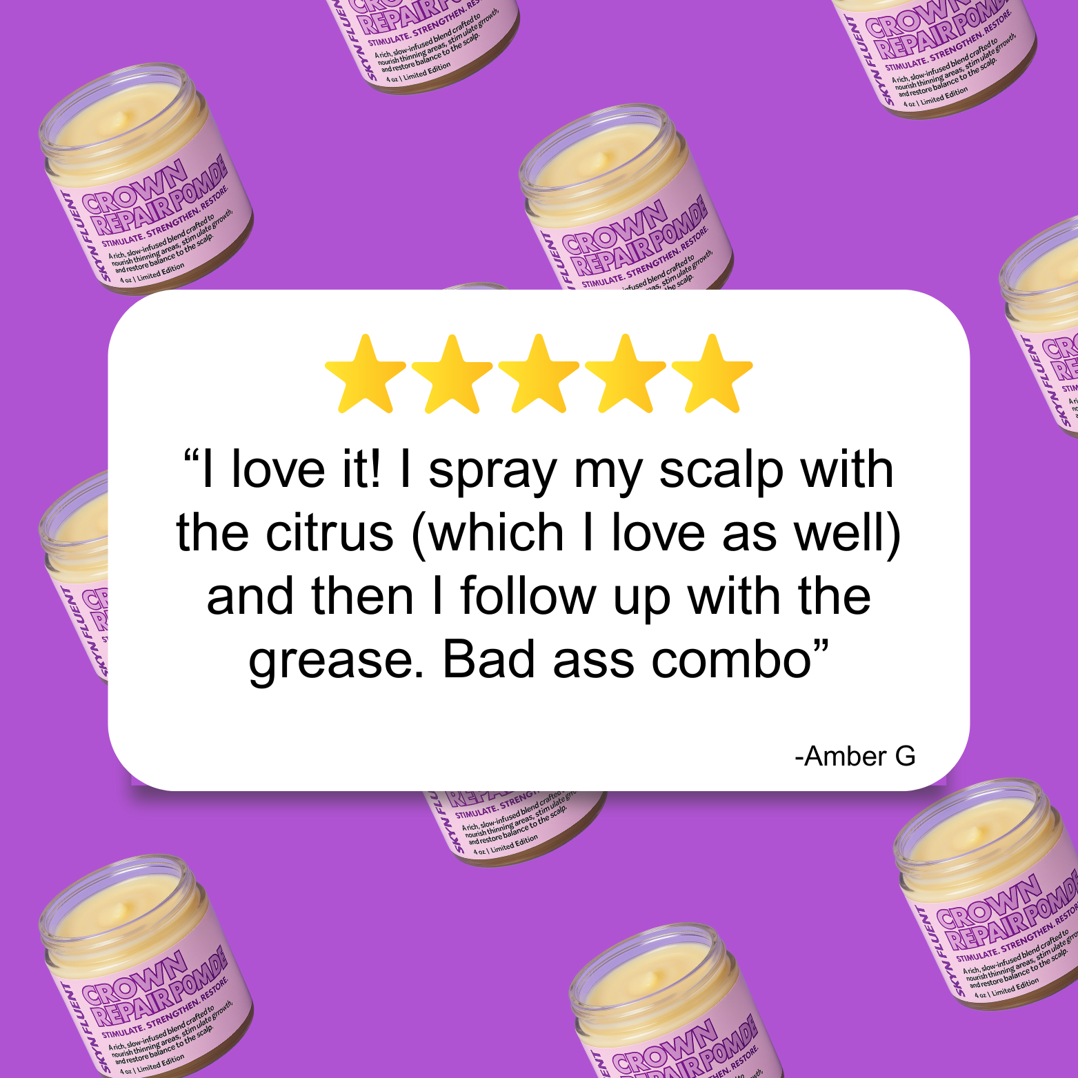 Crown Repair Pomade | Herbal Scalp & Edge Therapy