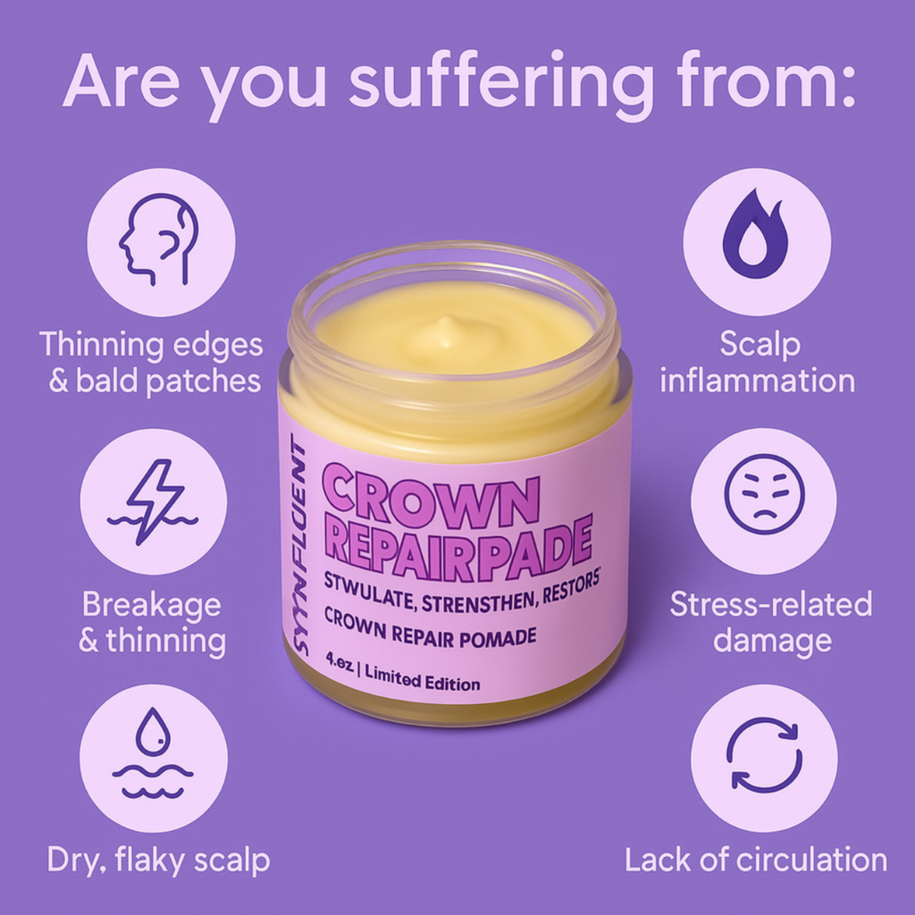 Crown Repair Pomade | Herbal Scalp & Edge Therapy