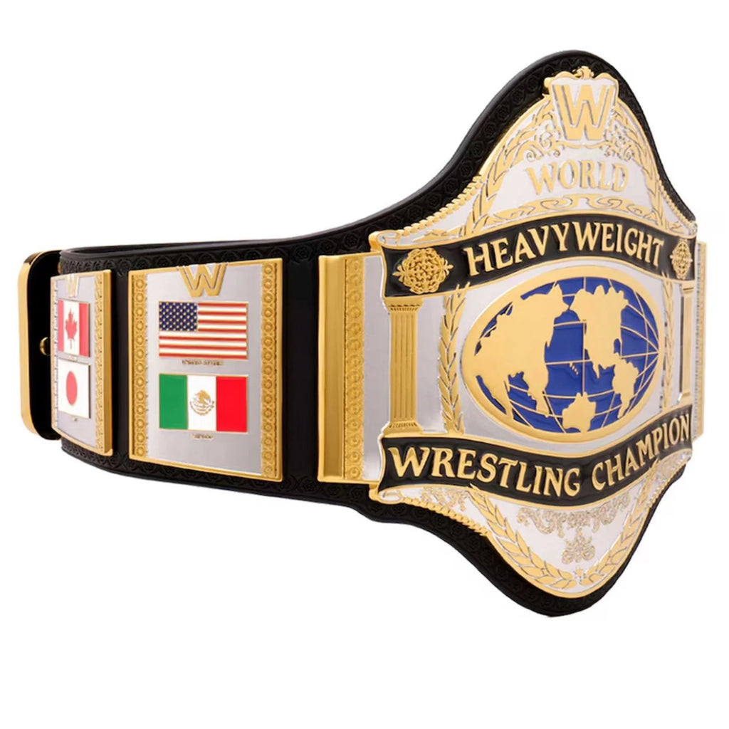 WWE World Heavyweight Championship World Wrestling Championship Belt - ZINC, 2 MM